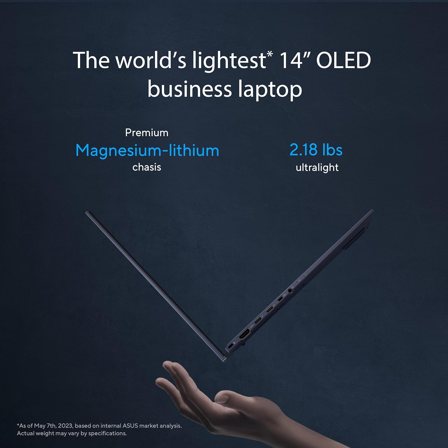 اسس اكسبرت بوك B9 OLED، انتل في برو اسنشيالز مع معالج انتل كور 7، ذاكرة رام LPDDR5X 16GB، ذاكرة مستديمة 512GB PCIe 4.0 SSD، واي فاي 6E، ويندوز 11 برو، اسود ستار، B9403CVA-XVE74 2 اسس اكسبرت بوك B9 OLED، انتل في برو اسنشيالز مع معالج انتل كور 7، ذاكرة رام LPDDR5X 16GB، ذاكرة مستديمة 512GB PCIe 4.0 SSD، واي فاي 6E، ويندوز 11 برو، اسود ستار، B9403CVA-XVE74 - الصورة 2