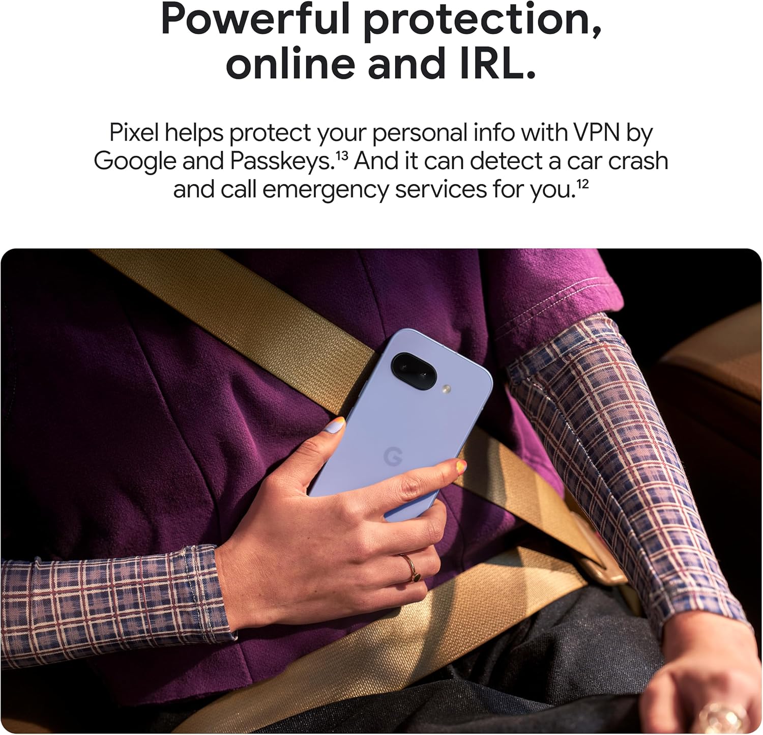 جوجل هاتف ذكي بيكسل 9 ايه مع برج الجوزاء - هاتف ذكي بنظام اندرويد غير مقفل مع كاميرا مذهلة وتحرير صور بالذكاء الاصطناعي، بطارية تدوم طوال اليوم وامان قوي - الفاوانيا - 128 جيجابايت 13 جوجل هاتف ذكي بيكسل 9 ايه مع برج الجوزاء - هاتف ذكي بنظام اندرويد غير مقفل مع كاميرا مذهلة وتحرير صور بالذكاء الاصطناعي، بطارية تدوم طوال اليوم وامان قوي - الفاوانيا - 128 جيجابايت - الصورة 13