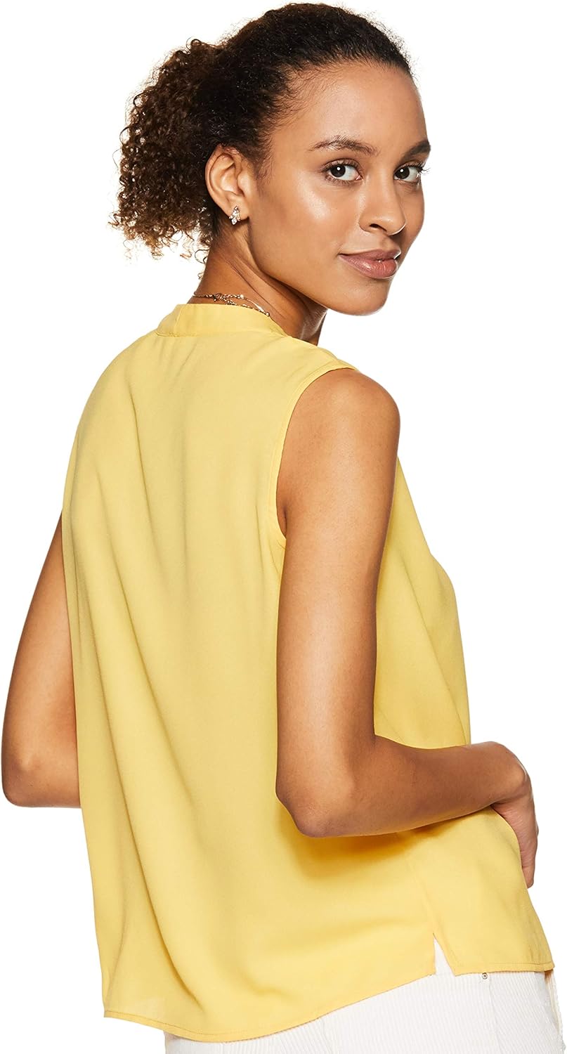 بلوزة بقصة عادية للنساء ولون سادة من علامة أمازون التجارية - سيمبول 2 بلوزة بقصة عادية للنساء ولون سادة من علامة أمازون التجارية - سيمبول - الصورة 2