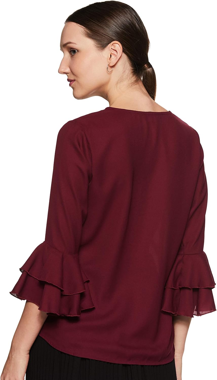 1768291396 Krave Womens Solid Regular Top