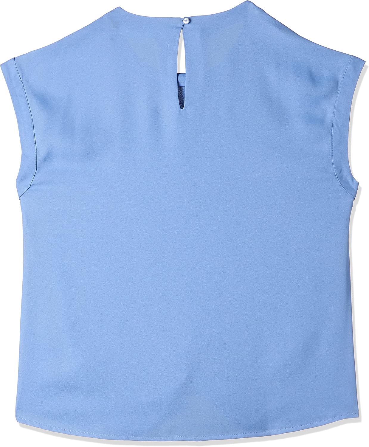 1768474235 بلوزة بقصة عادية للنساء ولون سادة من أمازون براند سيمبول