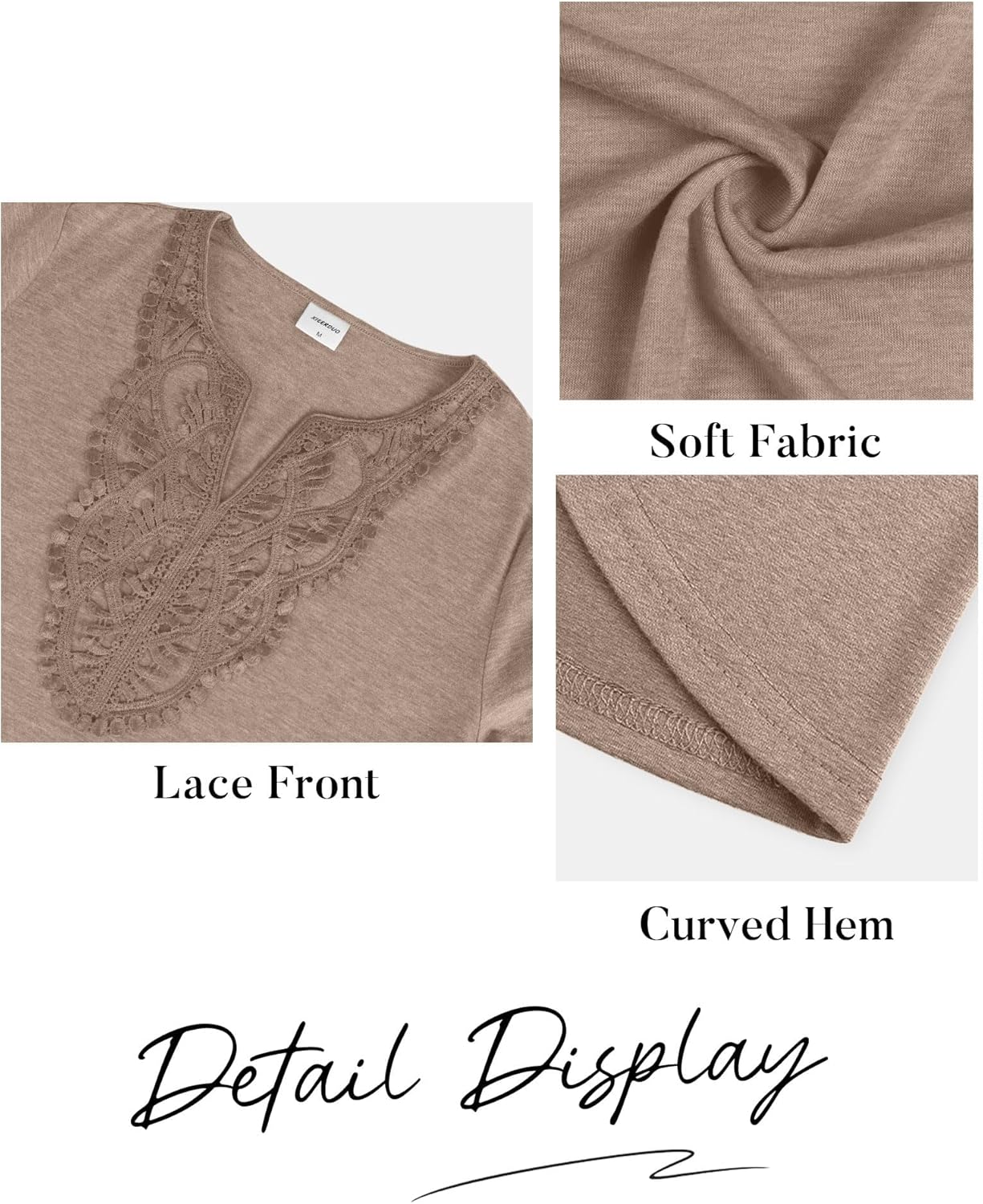 1768693886 Boho Blouse for Women V Neck Long Sleeve Shirt Dressy Casual Tops Fall Fashion Outfits Trendy Vacation Blouse Feminine Boho Chic Apparel