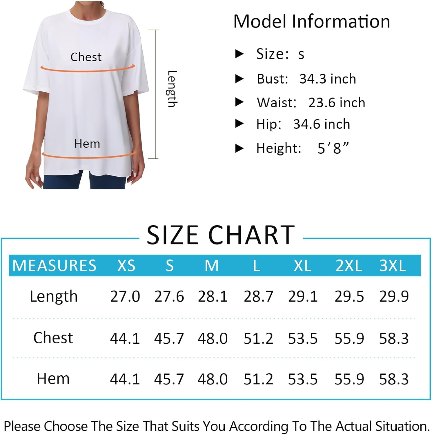 1769010893 THE GYM PEOPLE Womens Casual Oversized T Shirts Summer Crewneck Short Sleeve Workout Basic Tee Tops
