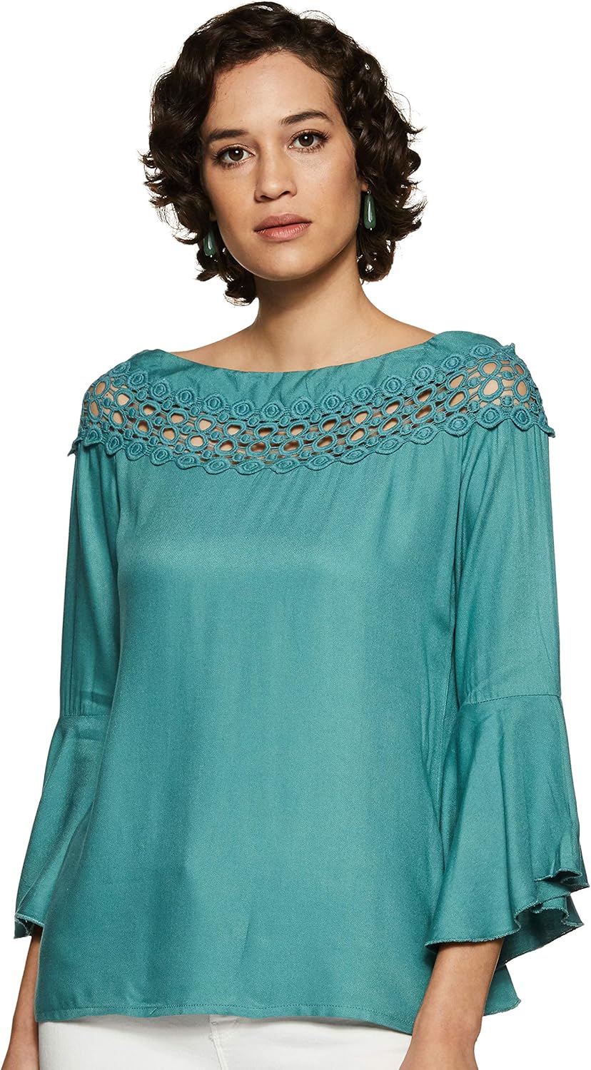 1769352572 Krave Womens Solid Regular Top