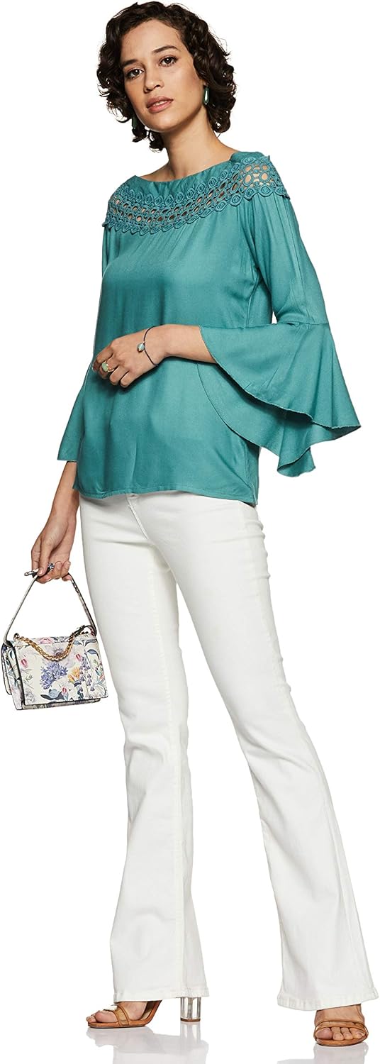 1769352581 Krave Womens Solid Regular Top