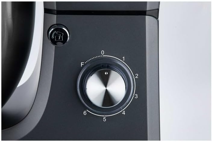 دوتس عجانة كهربائية سعة 8.0 لتر 1100 واط 6 سرعات + خاصية التخمير النبضي خفاقة خطاف الخفق آمنة للغسل في غسالة الأطباق ناقل الحركة الكوكبي المعدني بالكامل مع خاصيه الاقفال 18 419Yqi8KH0L. AC SL1096