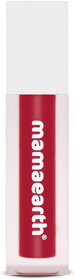 MAMAEARTH FEATHER LIGHT LIQUID MATTE LIPSTICK 06 RED VELVET 1.2 ML