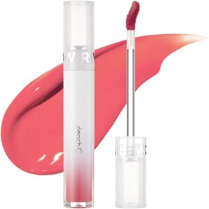 ملون شفاه ريفر جلو كوري من بيتش سي، ملون شفاه كوري فاخر من جل مائي شفاف، ملون شفاه مائي بمظهر طبيعي وبلون يدوم طويلا ولمعان اضافي، (تيندر بيتش)