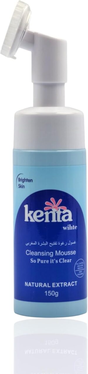غسول رغوي لتفتيح البشرة وحب الشباب وندبات حب الشباب من كينتا، 150 مل