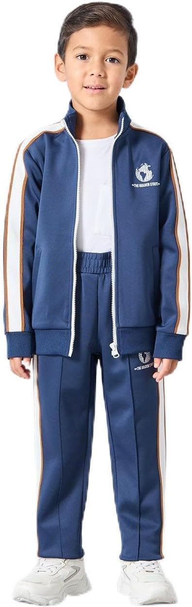 سروال رياضي مطبوع للأولاد من ريد تاج، أزرق