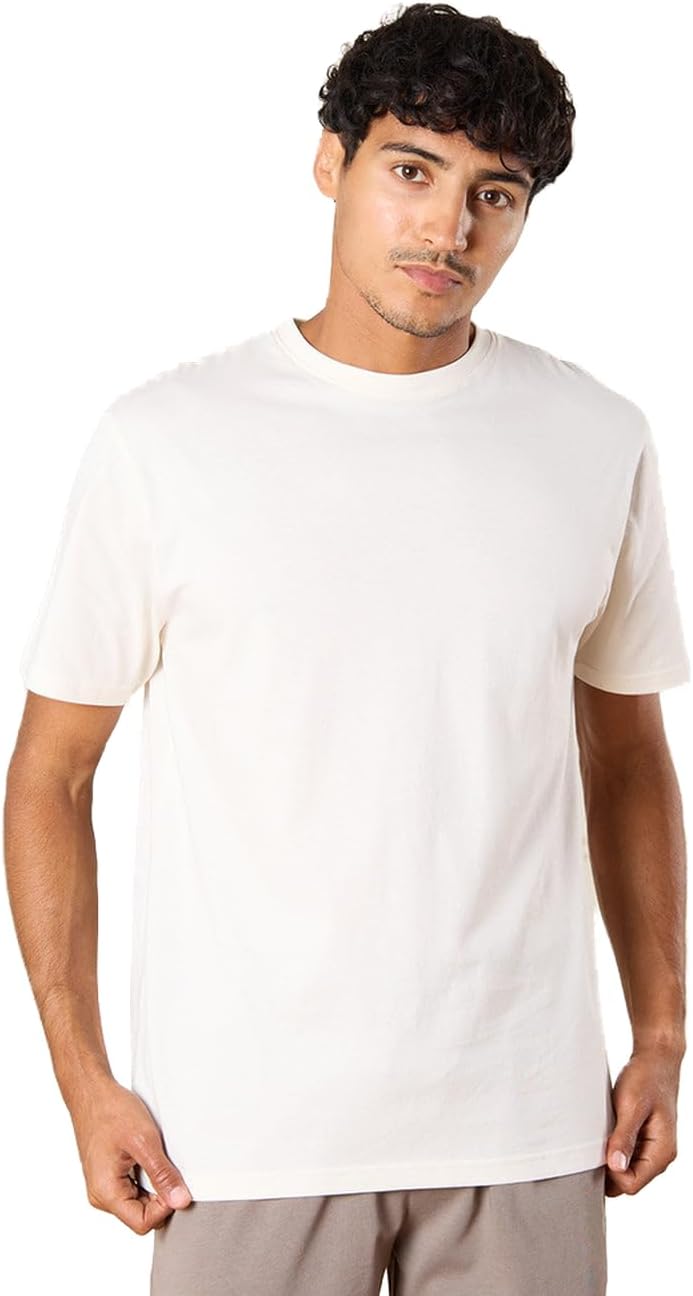 REDTAG Men Solid T-Shirt