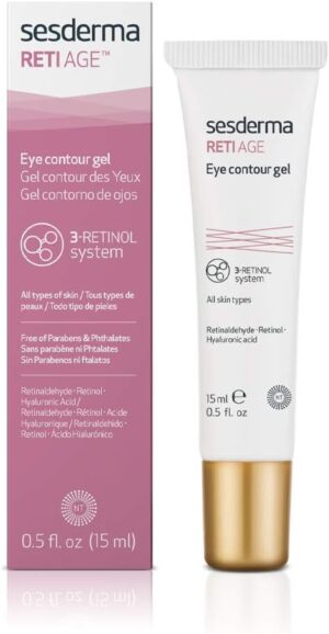 كريم للعيون من سيسديرما لتحسين ملمس البشرة ولونها، مناسب للبشرة الناضجة، 0.50 فلود أونص