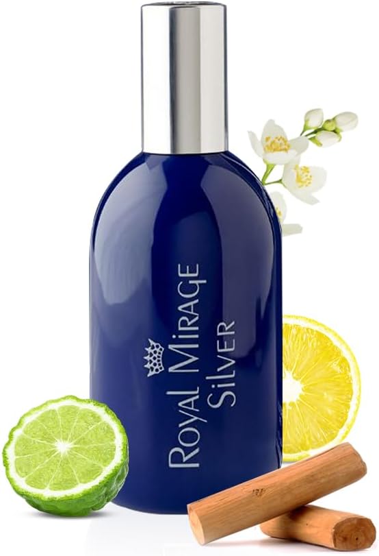 عطر للجنسين او دي كولون رويال ميراج سيلفر 120 مل