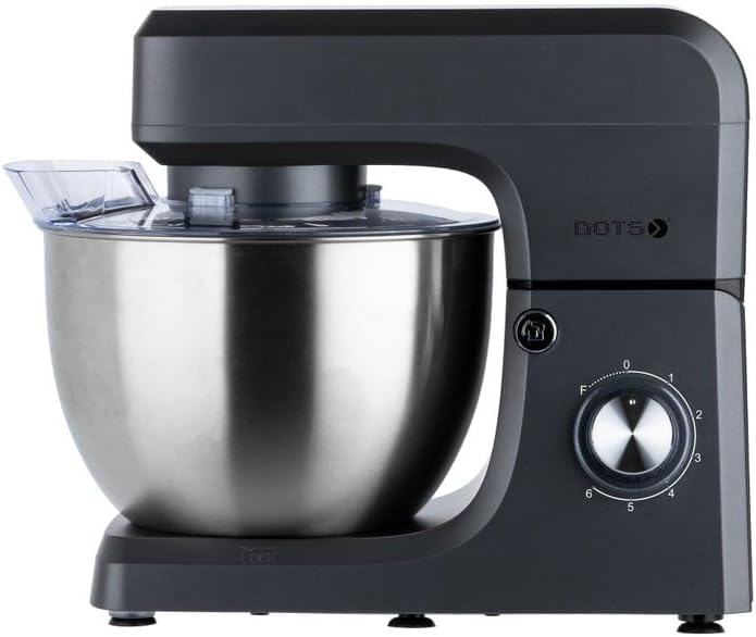دوتس عجانة كهربائية سعة 8.0 لتر 1100 واط 6 سرعات + خاصية التخمير النبضي خفاقة خطاف الخفق آمنة للغسل في غسالة الأطباق ناقل الحركة الكوكبي المعدني بالكامل مع خاصيه الاقفال 15 51TD rGc nL. AC SL1096