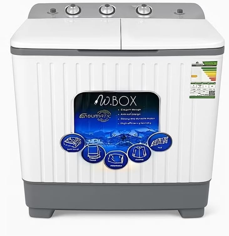 غسالة بحوضين - تحميل علوي - 4.5 كجم - ابيض - WBTT5