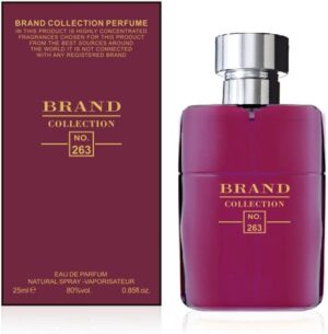 مجموعة العلامة التجارية - عطر 263 او دي بارفان للنساء من براند كوليكشن، 25 مل