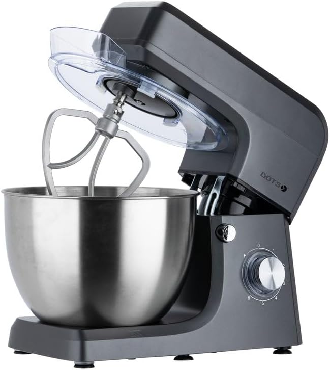 دوتس عجانة كهربائية سعة 8.0 لتر 1100 واط 6 سرعات + خاصية التخمير النبضي خفاقة خطاف الخفق آمنة للغسل في غسالة الأطباق ناقل الحركة الكوكبي المعدني بالكامل مع خاصيه الاقفال 16 51bi9WSQuiL. AC SL1096