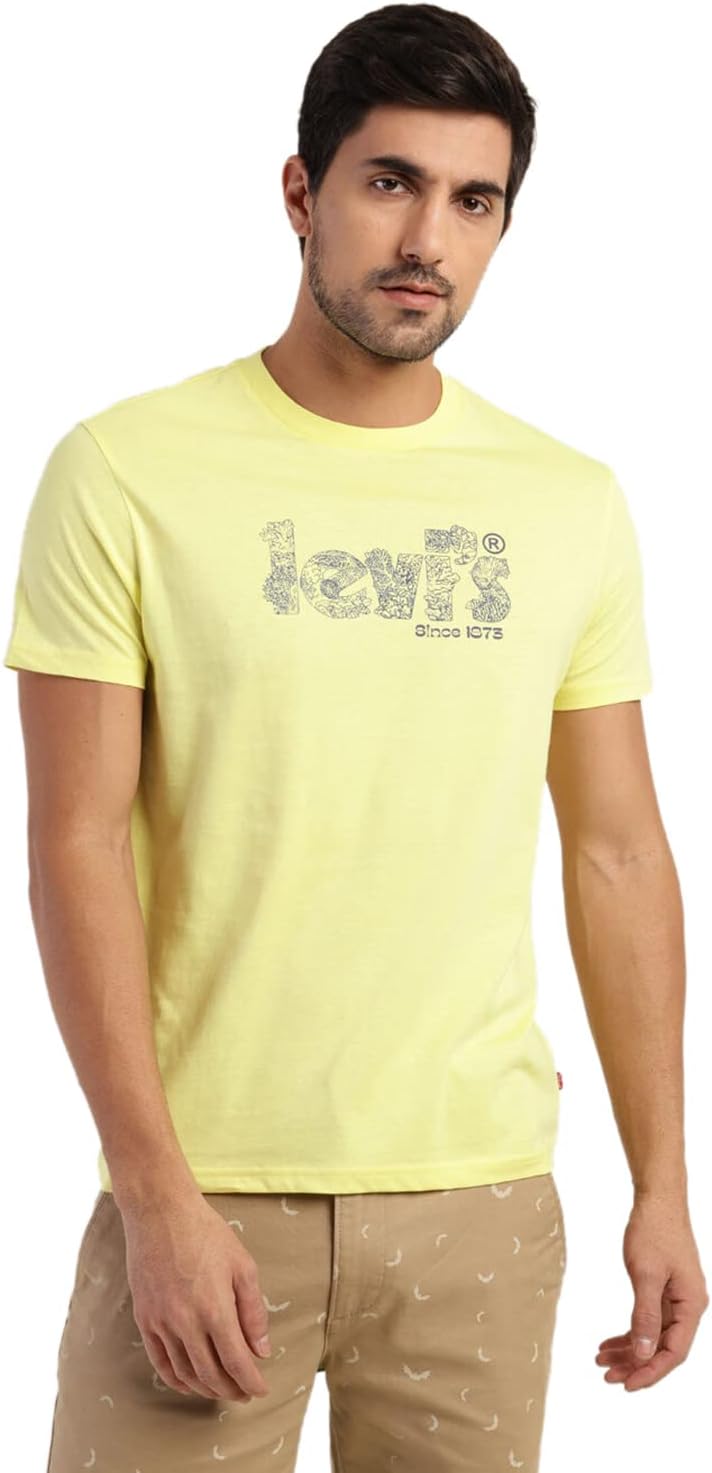 تيشيرت مزين بالعلامة التجارية بشكل مستطيل 02 للرجال من لي فايس