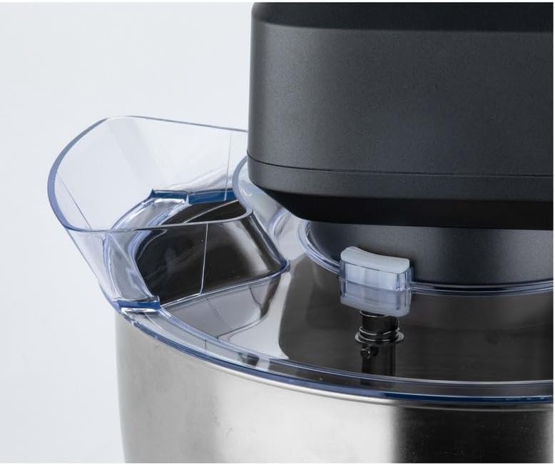 دوتس عجانة كهربائية سعة 8.0 لتر 1100 واط 6 سرعات + خاصية التخمير النبضي خفاقة خطاف الخفق آمنة للغسل في غسالة الأطباق ناقل الحركة الكوكبي المعدني بالكامل مع خاصيه الاقفال 11 51jUt8Alm0L. AC SL1096