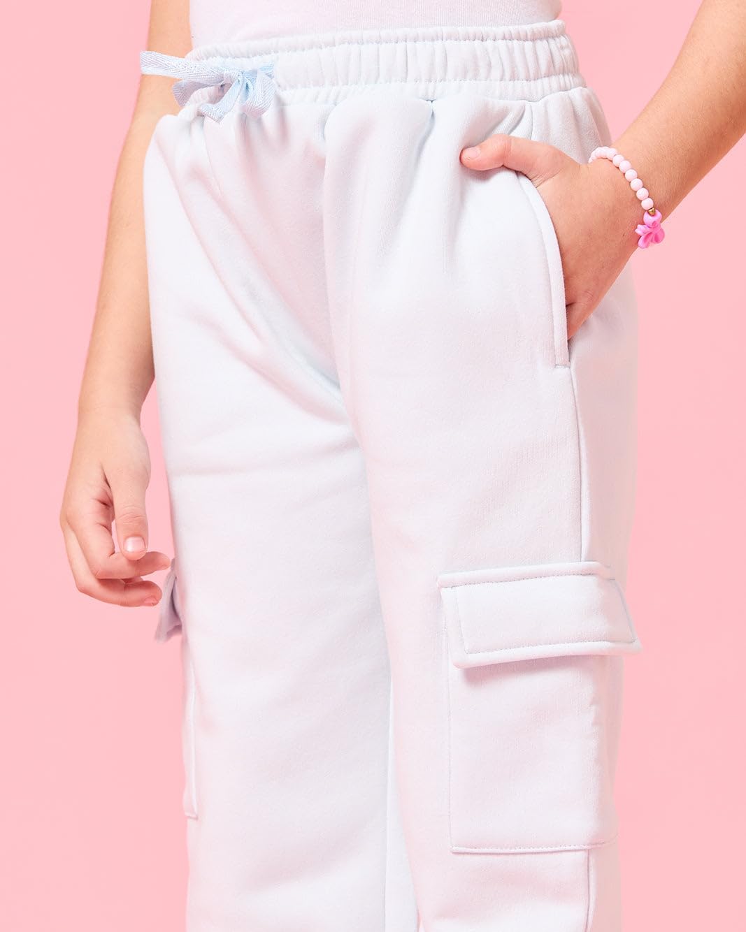 سروال رياضي بجيب كارجو للبنات بعمر 2-3 سنوات لون أسود من ريد تاج 8 51sHSPgcNAL. AC SL1334