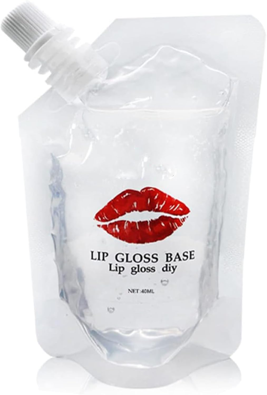 قاعدة ملمع شفاه شفافة اساسية لتصنعها بنفسك - ملمع شفاه مرطب ومرطب، غير معطر وعديم اللون، مناسب لجميع انواع البشرة، مكونات طبيعية، مثالي للخلط مع الاصباغ او الاستخدام بمفرده