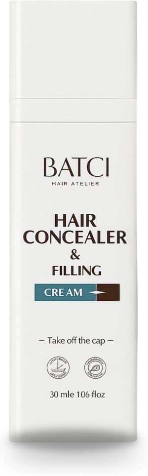 كونسيلر سائل للشعر الخفيف والمناطق الصلعاء| إصلاح من الجذور يدوم طويلا مع ألياف تكثيف اللون| تغطية شعر احترافية وطبيعية المظهر