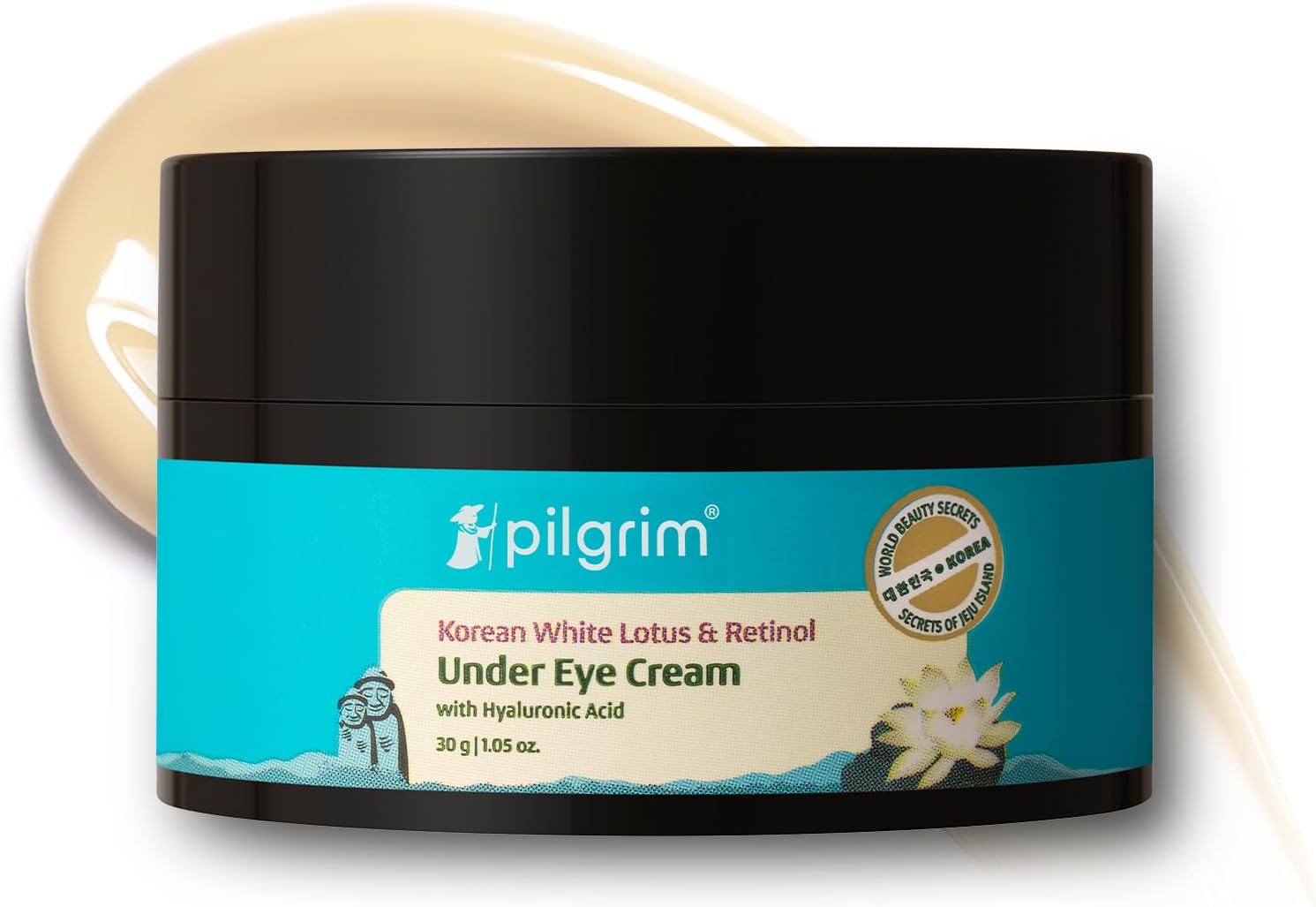 كريم جل للعيون من بيلغريم لتقليل الخطوط الدقيقة والهالات السوداء وتحسين مرونة الجلد، مناسب لجميع أنواع البشرة، 30 جرام