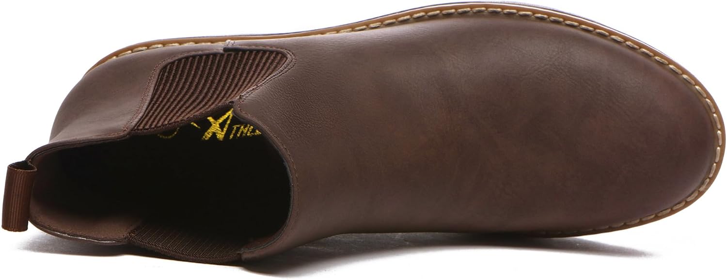 حذاء تشيلسي بكعب عريض ونعل مطاطي سهل الارتداء بطول الكاحل للنساء من اثليفت 11 61KgTawvEOL. AC SL1500