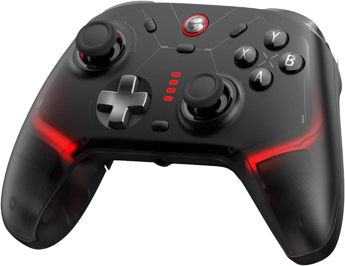 GameSir Cyclone 2 Multiplatform Wireless Controller- TMR Electromagnetic Joysticks&Hall Effect Switch triggers,6-axis Gyro Gaming Controller (Cyclone 2 Black only)