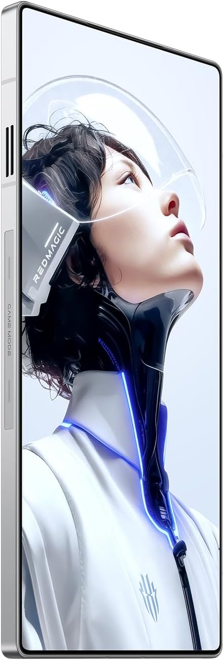 ريد ماجيك جوال العاب 11 برو 144 هرتز، هاتف ذكي اندرويد 5G، ذاكرة RAM 16GB + ذاكرة روم 512GB، سناب دراجون 8 ايليت الجيل 5، شاشة كاملة 6.8 انش 1.5K اموليد، كاميرا 50MP، جوال غير مقفل فضي 14 61h29j8mh+L. AC SL1500