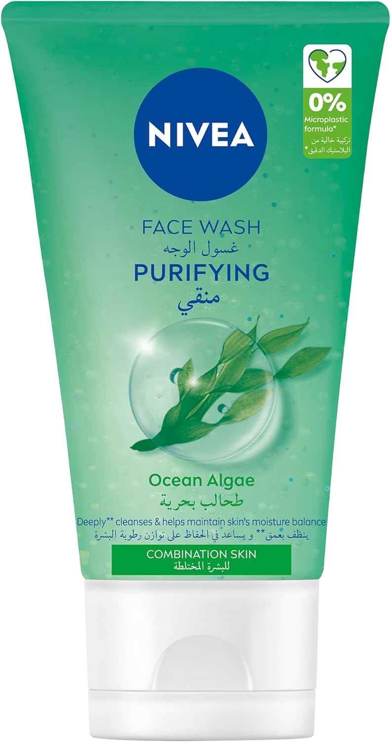 غسول وجه بتركيبة منقية للبشرة المختلطة من نيفيا، 150 مل 16 61j0OQcsuvL. AC SL1500