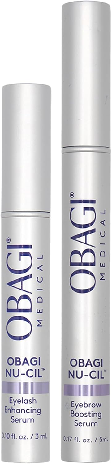 مجموعة سيروم تعزيز الرموش والحواجب نو-سيل من اوباجي - تركيبات مثبتة سريريا للحصول على رموش أكثر سمكا وتحديدا وحواجب بمظهر أكثر امتلاء
