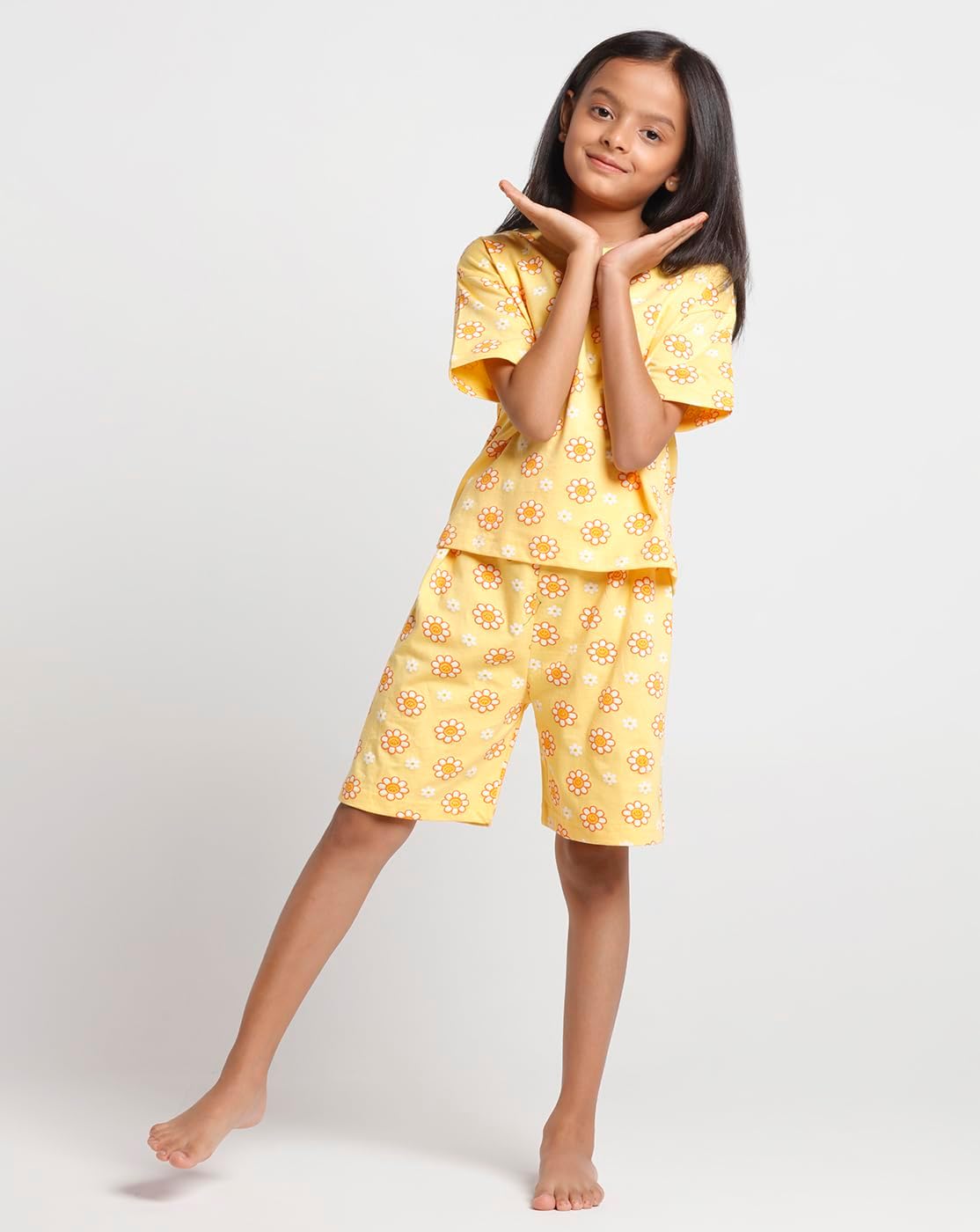 طقم ملابس طراز GLS-TSRT-SHRTS-01 للبنات من تي 2 اف، (عبوة من 3 قطع) 13