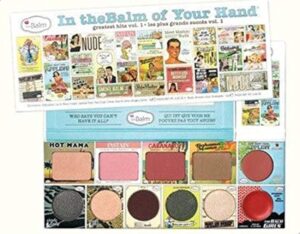 باليت ان ذا بالم اوف يور هاند، غير لامع