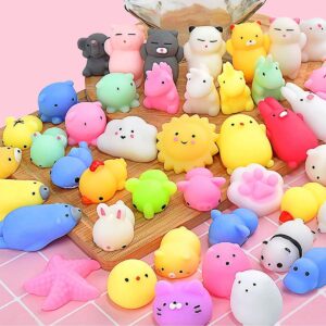 ألعاب موتشي للأطفال من الجنسين من اي سي في في، ألعاب تخفيف التوتر على شكل حيوانات كاواي صغيرة، ألعاب مسكنة للأعصاب ومخففة للقلق، 15 قطعة (عشوائية)