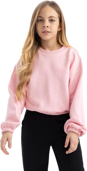 بلوزة للبنات من ديفاكتو، B7788A8، مزيج القطن