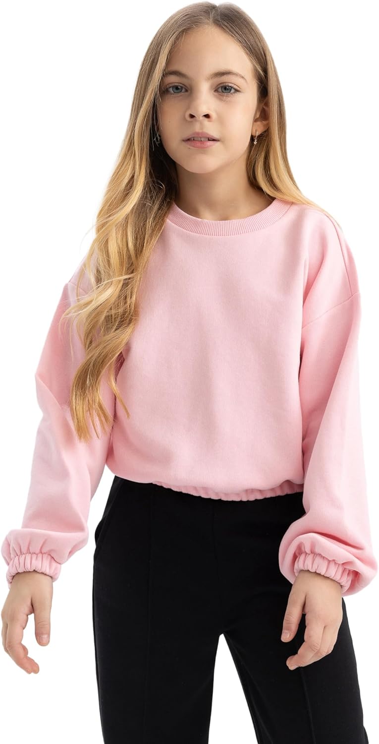 بلوزة للبنات من ديفاكتو، B7788A8، مزيج القطن