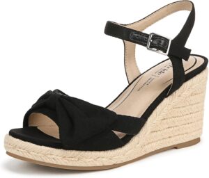 صندل اسبادريل بكعب عريض للنساء من تاهليا