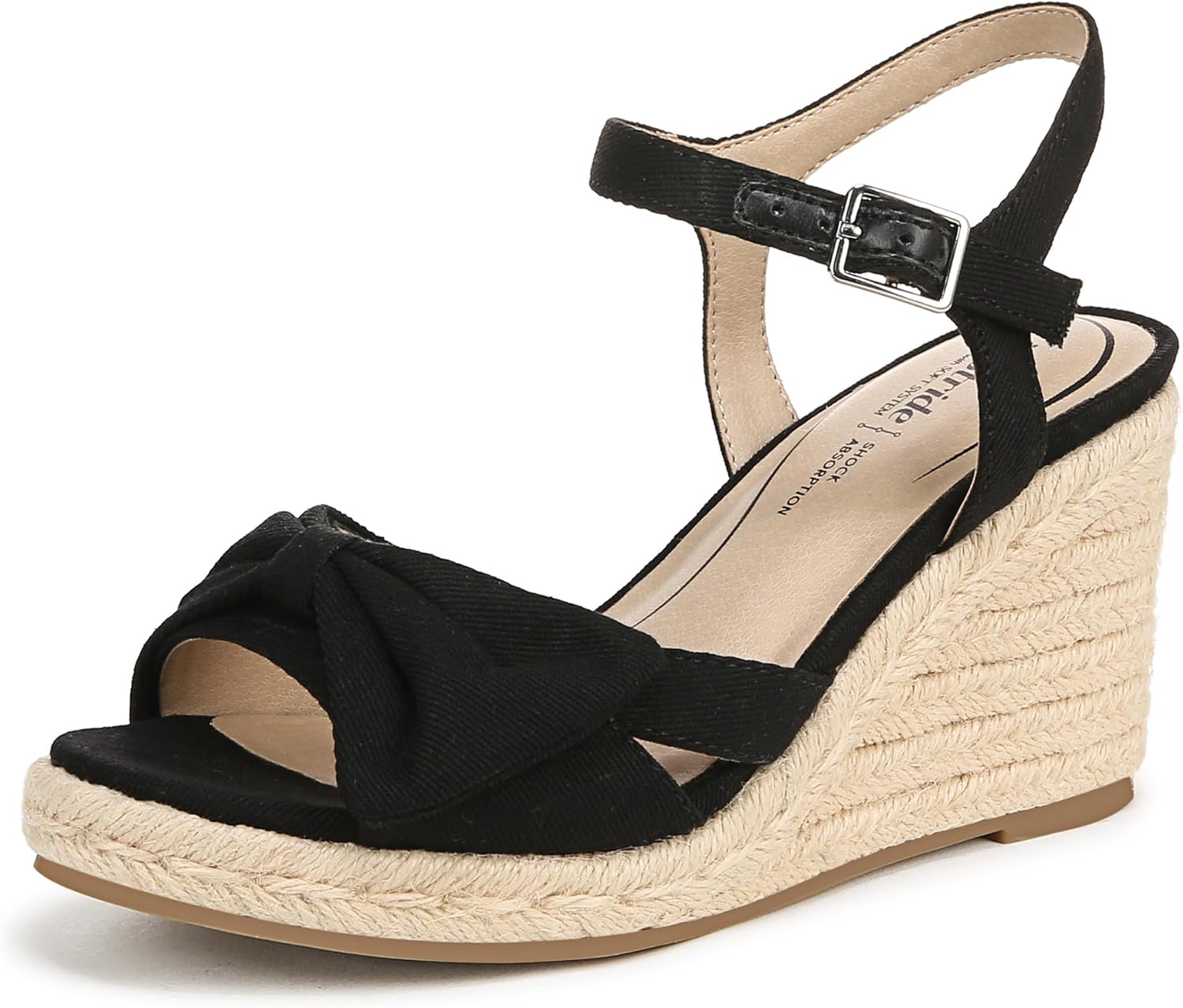 صندل اسبادريل بكعب عريض للنساء من تاهليا