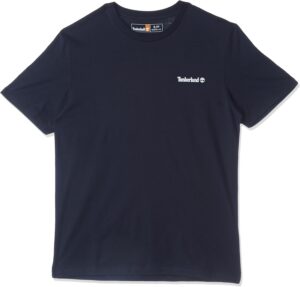 Timberland mens Small Linear Logo Print TEES AND T-SHIRTS (pack of 1)