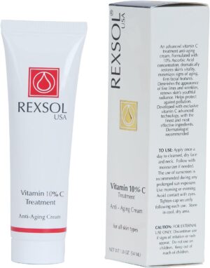 REXSOL 10% VITAMIN C TREATMENT ANTI-WRINKLE CREAM