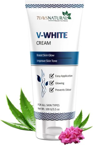 كريم للفخذ من 7 دايز لتغذية وترطيب المناطق الحساسة مع الحفاظ على البشرة ناعمة ومرنة، مناسب لجميع أنواع البشرة، 100 جرام