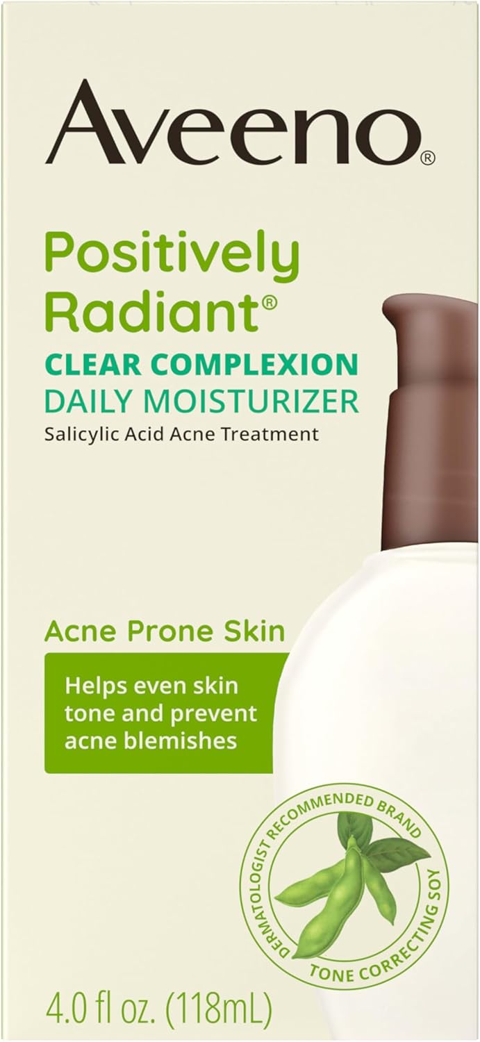 مرطب الوجه اليومي المقاوم لحب الشباب بحمض الساليسيليك مع مركب الصويا الكامل من مجموعة كلير كومبليكشن افينو مناسب للبشرة المعرضة لتفشي الحبوب خال الزيوت ومضاد للحساسية سعة 4 اونصة سائلة 8 مرطب الوجه اليومي المقاوم لحب الشباب بحمض الساليسيليك مع مركب الصويا الكامل من مجموعة كلير كومبليكشن افينو مناسب للبشرة المعرضة لتفشي الحبوب خال الزيوت ومضاد للحساسية سعة 4 اونصة سائلة