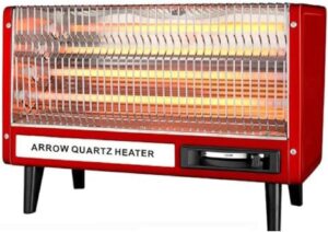 مدفأة كوارتز بعدد 4 شمعات بقدرة 2400 واط من ارو، موديل RO-CP2400H