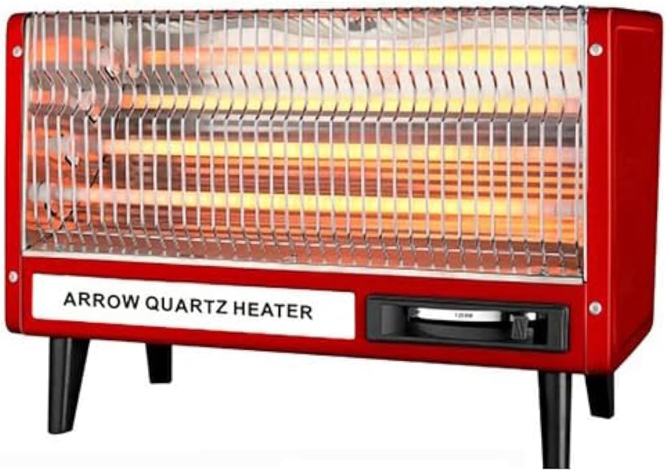مدفأة كوارتز بعدد 4 شمعات بقدرة 2400 واط من ارو، موديل RO-CP2400H