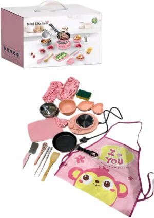 مطبخ حقيقي صغير للأطفال