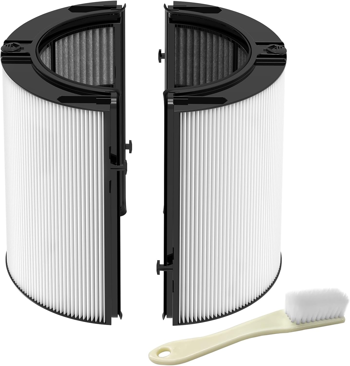 360° Combi 2 in 1 HEPA and Carbon Filter Compatible with Dyson TP04 HP04 TP07 TP06 HP06 PH02 PH01 PH03 PH04 HP09 TP09 HP07 HP10 TP10 Air Purifi-er, H13 Grade True HEPA Carbon Replacement Filter