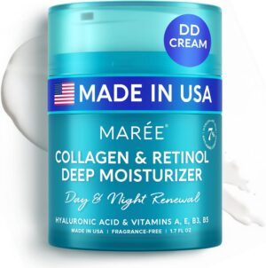 مرطب وجه ريتينول للوجه مضاد للشيخوخة والكولاجين من ماري