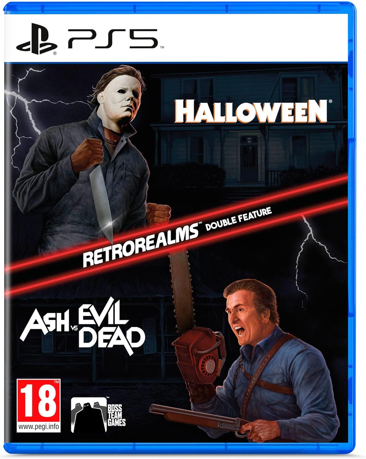 Halloween and Ash vs Evil Dead RetroRealms Double Feature (Import) /PS5