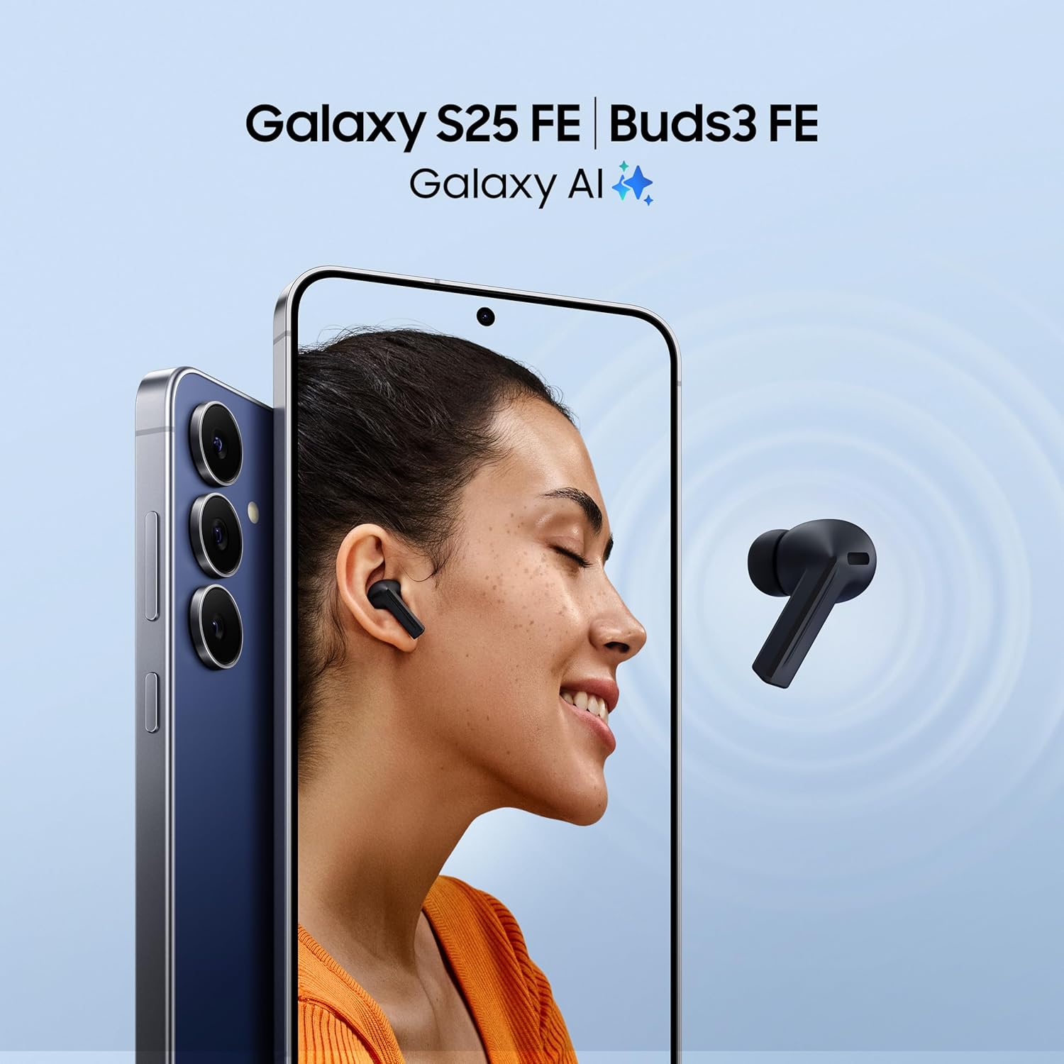 جوال سامسونج جالكسي S25 FE بالذكاء الاصطناعي، ذاكرة رام 8 جيجابايت/سعة تخزين 256 جيجابايت/كاميرا 50 ميجابكسل/شاشة 6.7 بوصة/تصميم رفيع وخفيف الوزن، لون كحلي (نسخة المملكة العربية السعودية) 21 81FFV1N26vL. AC SL1500